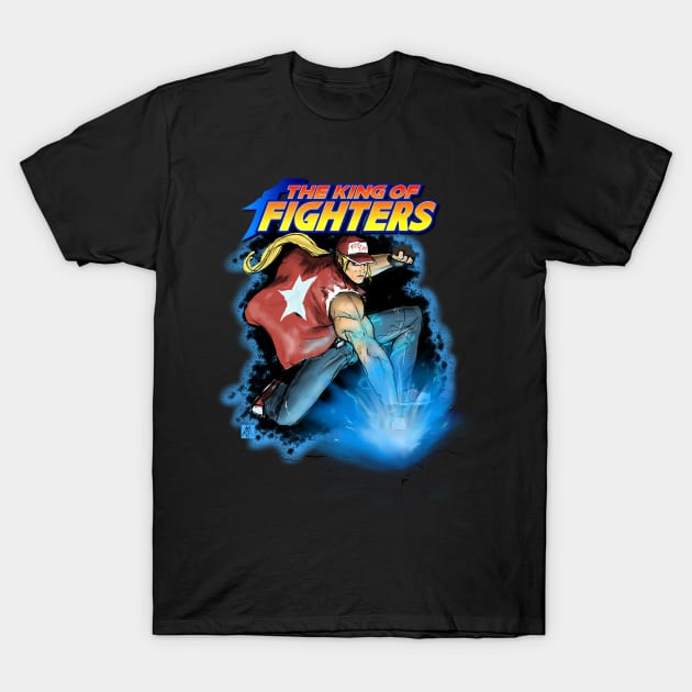 The King of Fighters: Terry Bogard T-Shirt by PickledGenius